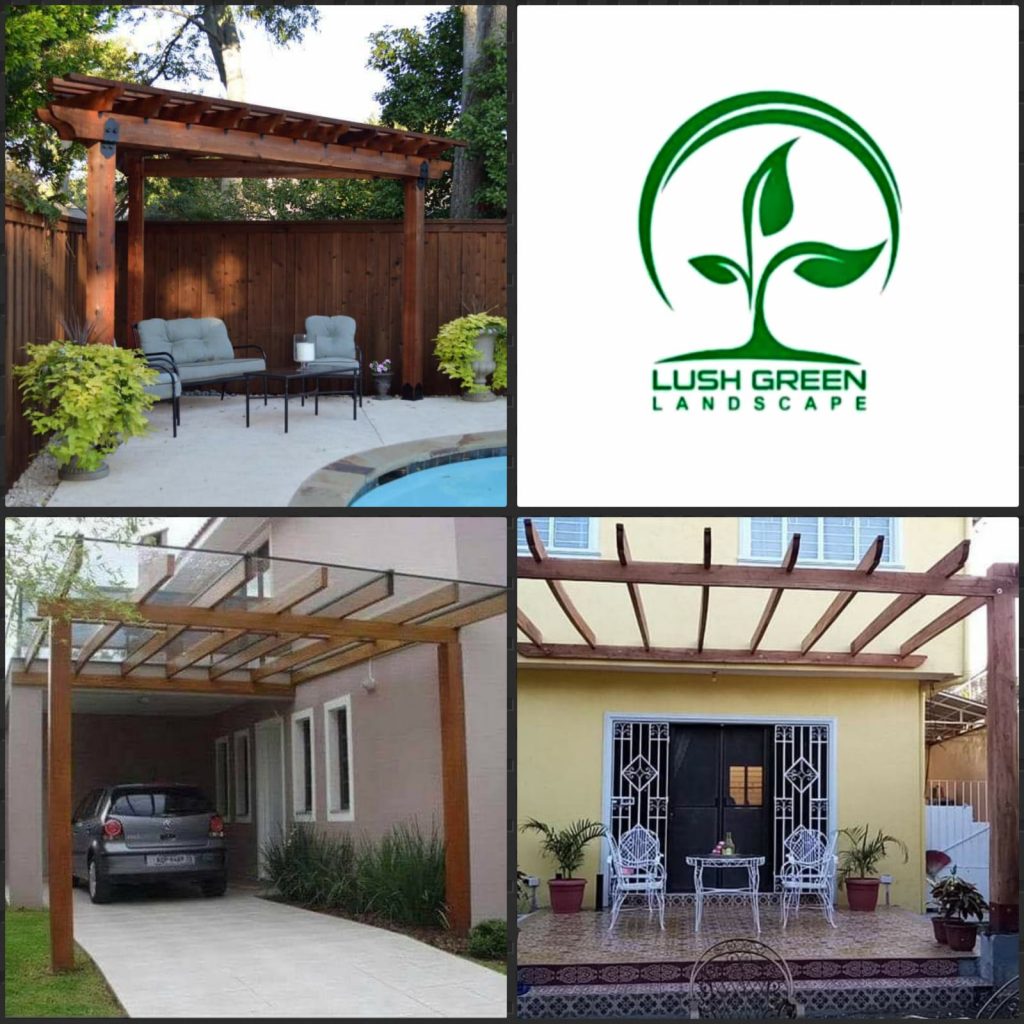 Shaded outdoor living collection